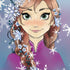 Disney Frozen Anna Portrait iPhone XS Pro Case