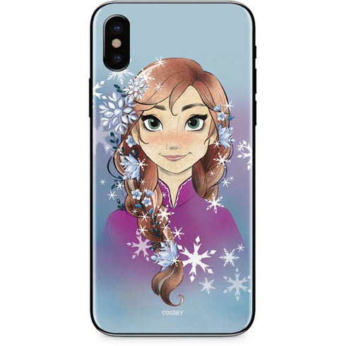 Disney Frozen Anna Portrait iPhone XS Skin