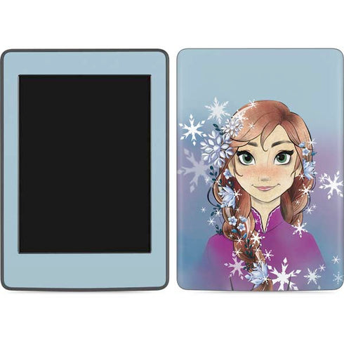 Disney Frozen Anna Portrait Amazon Kindle Skin