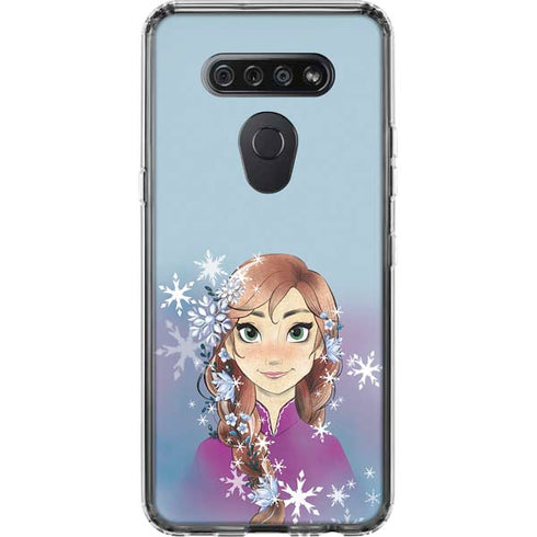 Disney Frozen Anna Portrait LG K51/Q51 Clear Case