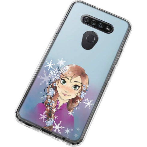 Disney Frozen Anna Portrait LG K51/Q51 Clear Case