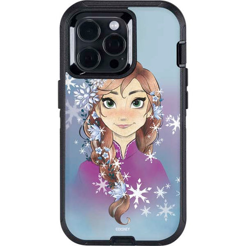 Disney Frozen Anna Portrait Otterbox Defender iPhone Skin