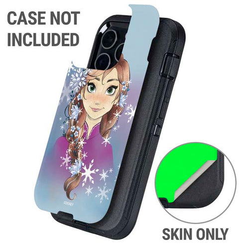 Disney Frozen Anna Portrait Otterbox Defender iPhone Skin