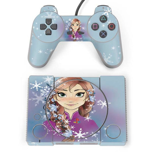 Disney Frozen Anna Portrait PlayStation Classic Bundle Skin
