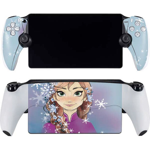 Disney Frozen Anna Portrait PlayStation Portal Remote Player Skin
