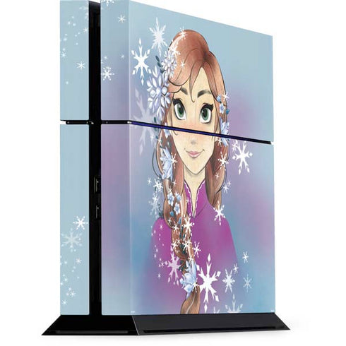 Disney Frozen Anna Portrait PS4 Console Skin