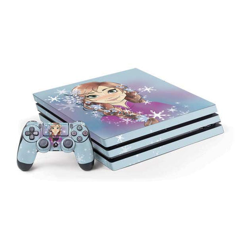 Disney Frozen Anna Portrait PS4 Pro Bundle Skin