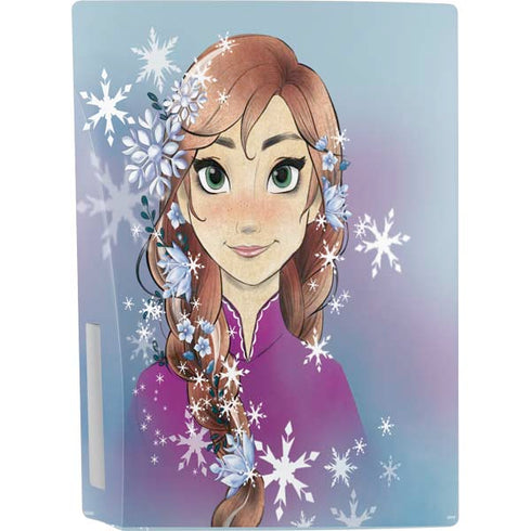 Disney Frozen Anna Portrait PS5 Console Skin