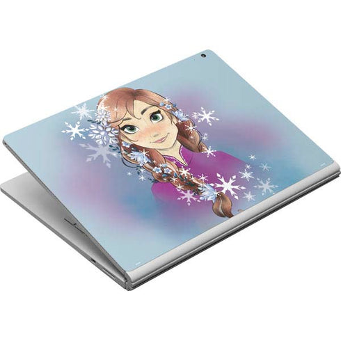 Disney Frozen Anna Portrait Surface Book Skin