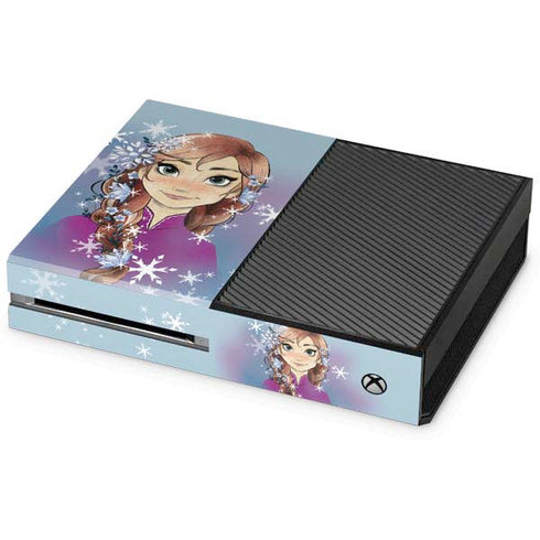 Disney Frozen Anna Portrait Xbox One Console Skin