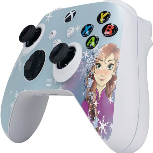 Disney Frozen Anna Portrait Xbox Series S Controller Skin
