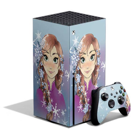 Disney Frozen Anna Portrait Xbox Series X Bundle Skin