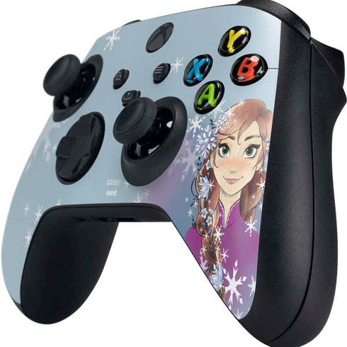Disney Frozen Anna Portrait Xbox Series X Controller Skin