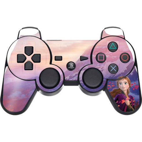 Disney Frozen II Anna PS3 Dual Shock wireless controller Skin