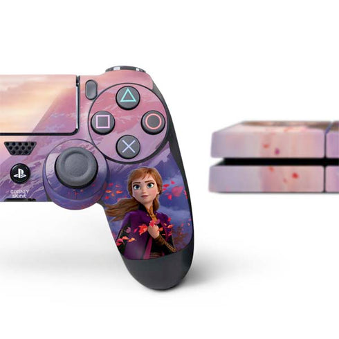 Disney Frozen II Anna PS4 Console and Controller Bundle Skin