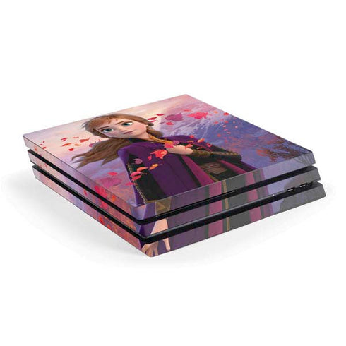 Disney Frozen II Anna PS4 Pro Console Skin