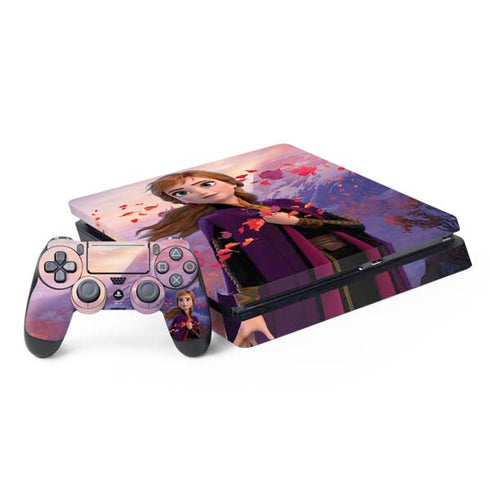 Disney Frozen II Anna PS4 Slim Bundle Skin