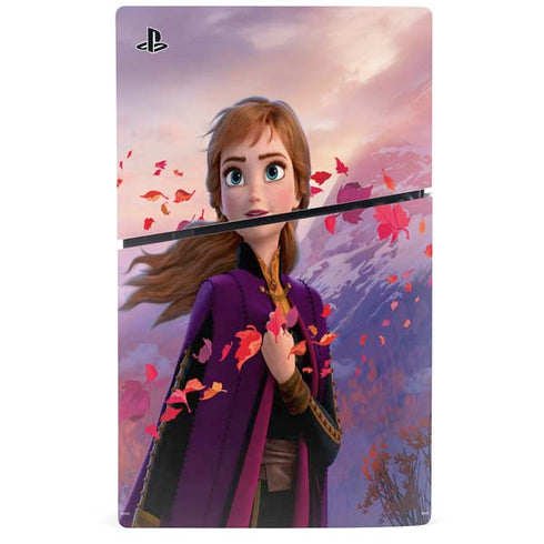 Disney Frozen II Anna PS5 Slim Disk Bundle Skin