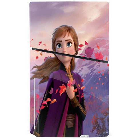 Disney Frozen II Anna PS5 Slim Disk Console Skin