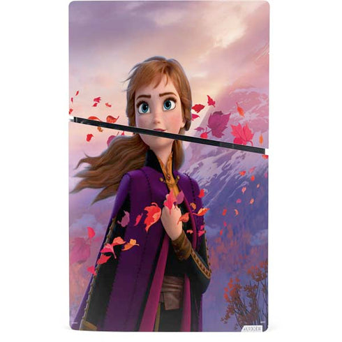 Disney Frozen II Anna PS5 Slim Digital Edition Console Skin