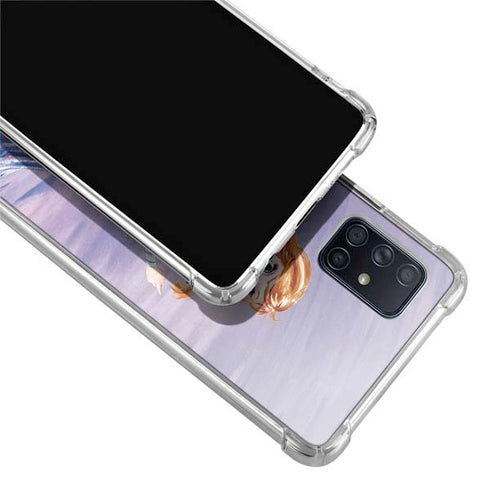 Disney Frozen Anna Sketch Art Galaxy A71 5G Clear Case