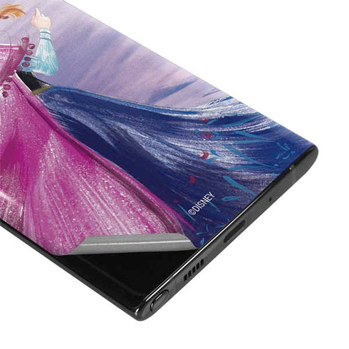 Disney Frozen Anna Sketch Art Galaxy Note 10 Skin