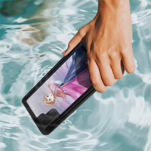 Disney Frozen Anna Sketch Art Galaxy Note 10 Waterproof Case