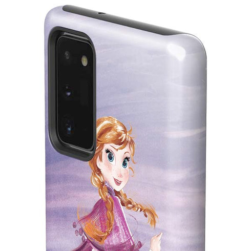 Disney Frozen Anna Sketch Art Galaxy Note20 5G Pro Case