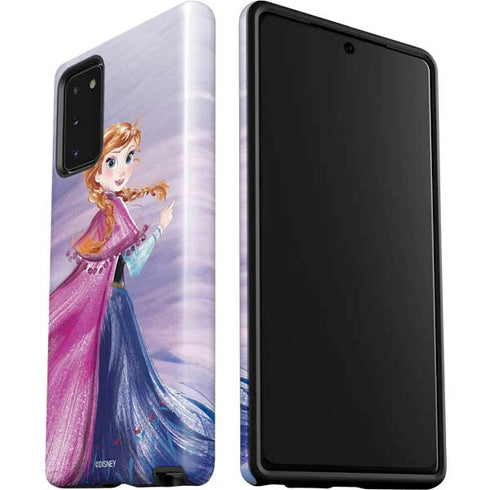 Disney Frozen Anna Sketch Art Galaxy Note20 5G Pro Case