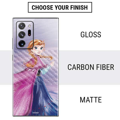 Disney Frozen Anna Sketch Art Galaxy Note20 Ultra 5G Skin
