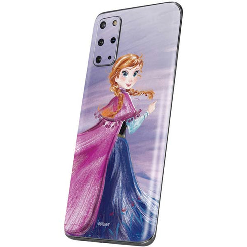 Disney Frozen Anna Sketch Art Galaxy S20 Plus Skin