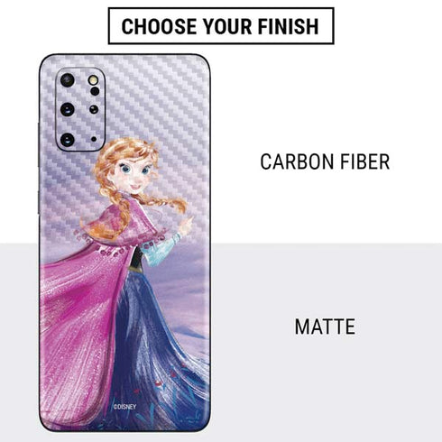 Disney Frozen Anna Sketch Art Galaxy S20 Plus Skin