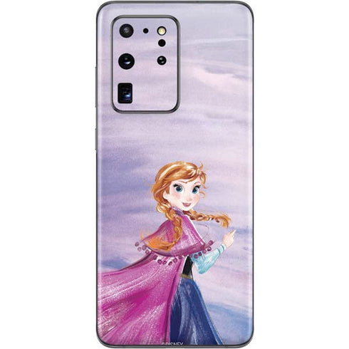 Disney Frozen Anna Sketch Art Galaxy S20 Ultra 5G Skin