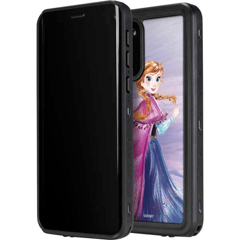 Disney Frozen Anna Sketch Art Galaxy S20 Waterproof Case