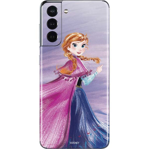 Disney Frozen Anna Sketch Art Galaxy S21 5G Skin