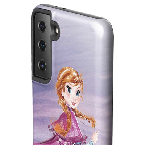 Disney Frozen Anna Sketch Art Galaxy S21 Plus 5G Pro Case