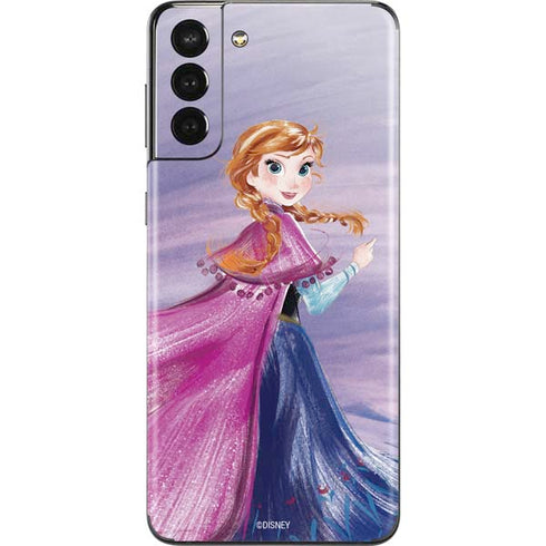 Disney Frozen Anna Sketch Art Galaxy S21 Plus 5G Skin