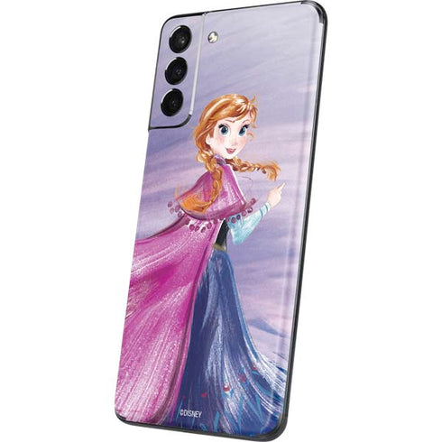 Disney Frozen Anna Sketch Art Galaxy S21 Plus 5G Skin
