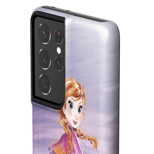 Disney Frozen Anna Sketch Art Galaxy S21 Ultra 5G Pro Case