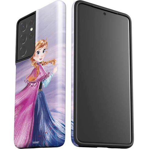 Disney Frozen Anna Sketch Art Galaxy S21 Ultra 5G Pro Case