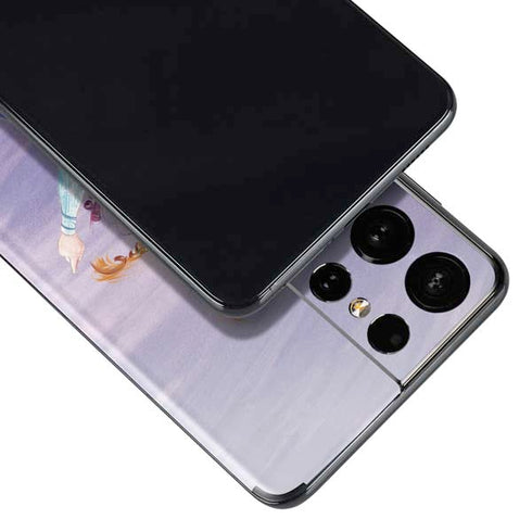 Disney Frozen Anna Sketch Art Galaxy S21 Ultra 5G Skin