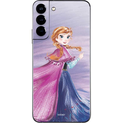 Disney Frozen Anna Sketch Art Galaxy S22 Plus Skin