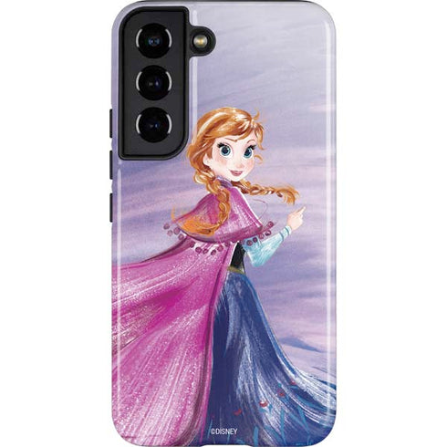 Disney Frozen Anna Sketch Art Galaxy S22 Pro Case