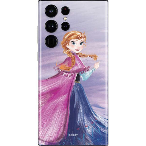 Disney Frozen Anna Sketch Art Galaxy S22 Ultra Skin