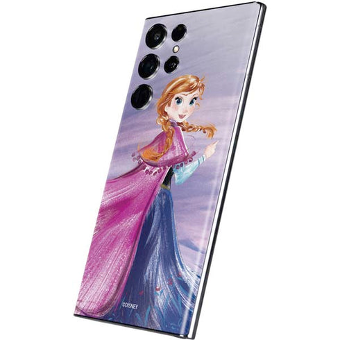 Disney Frozen Anna Sketch Art Galaxy S22 Ultra Skin