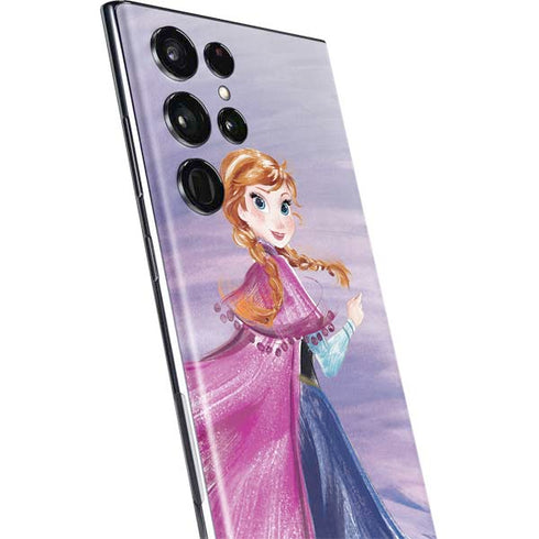 Disney Frozen Anna Sketch Art Galaxy S22 Ultra Skin