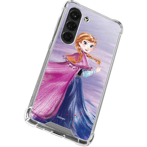 Disney Frozen Anna Sketch Art Galaxy S23 Clear Case