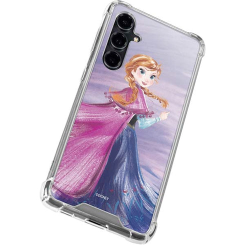 Disney Frozen Anna Sketch Art Galaxy S23 FE Clear Case
