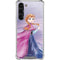 Disney Frozen Anna Sketch Art Galaxy S23 Plus Clear Case