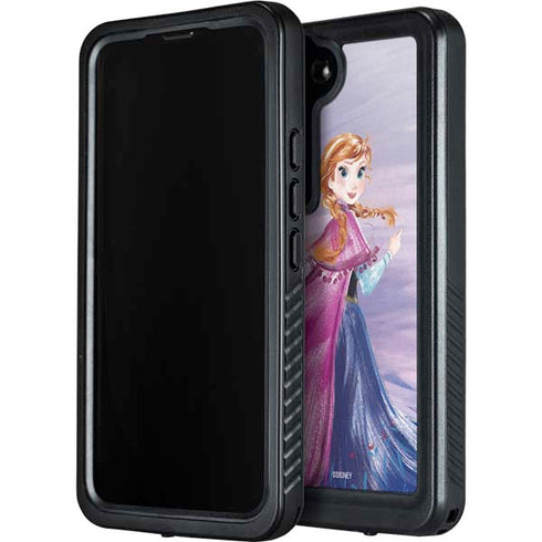 Disney Frozen Anna Sketch Art Galaxy S23 Plus Waterproof Case